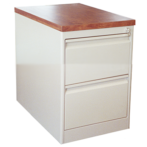 Archivero 2 Gavetas Guía Telescópica