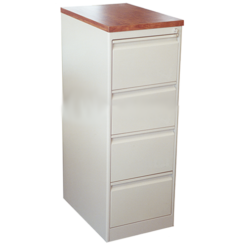 Archivero 4 Gavetas Guía Telescópica