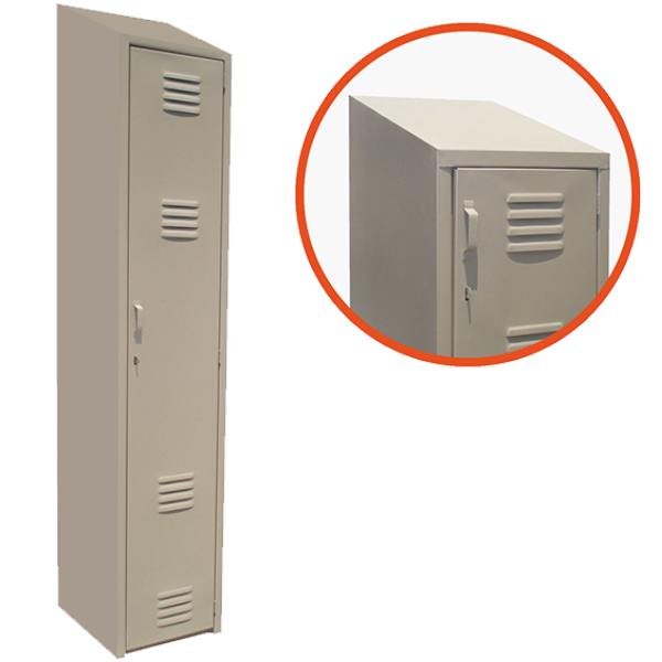 Locker 1 Puertas estandar con copete